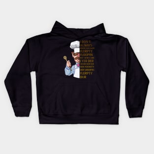 the swedish chef - I dont Always herdy dur mur Kids Hoodie